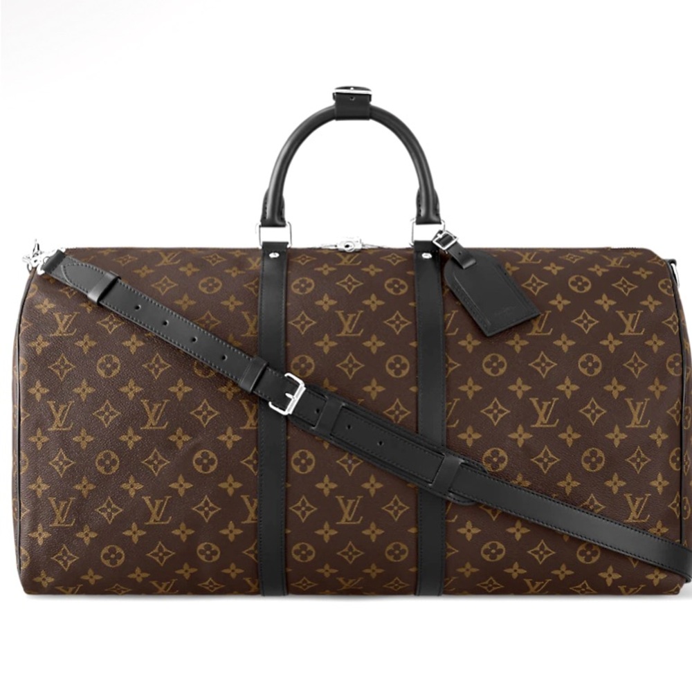 NWOT Louis Vuitton Keepall Bandoulière 55 Duffel Bag with COA